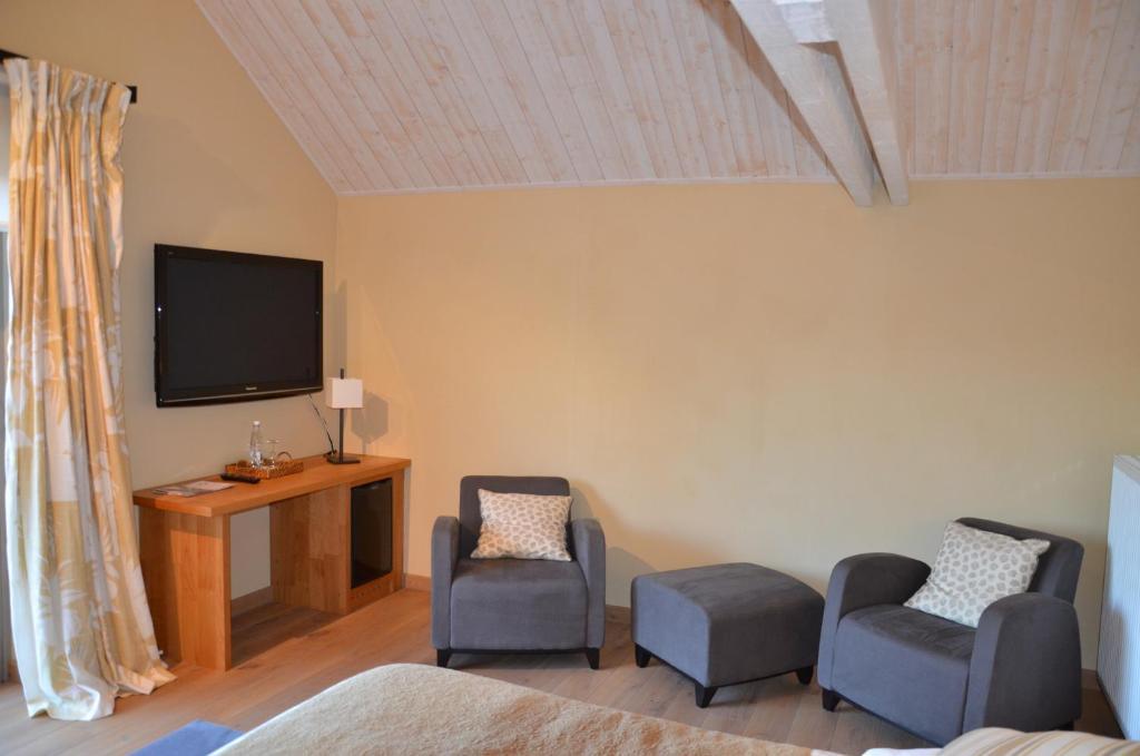 B&B La Romance Du Lac Robertville Rom bilde